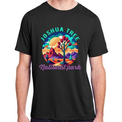 Joshua Tree Vintage National Park Us For Women Adult ChromaSoft Performance T-Shirt