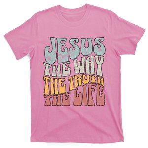 Jesus The Way Gospel Of John 14 6 Faith T-Shirt