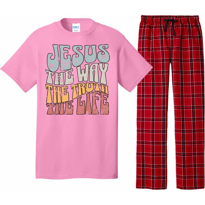 Jesus The Way Gospel Of John 14 6 Faith Pajama Set