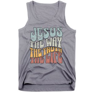 Jesus The Way Gospel Of John 14 6 Faith Tank Top