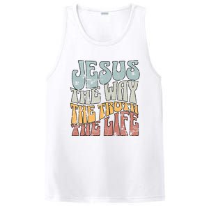 Jesus The Way Gospel Of John 14 6 Faith PosiCharge Competitor Tank