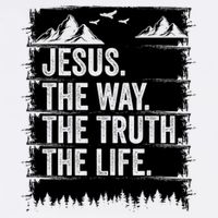 Jesus The Way Truth Life Bible Verse Christian Worship Doggie Tank