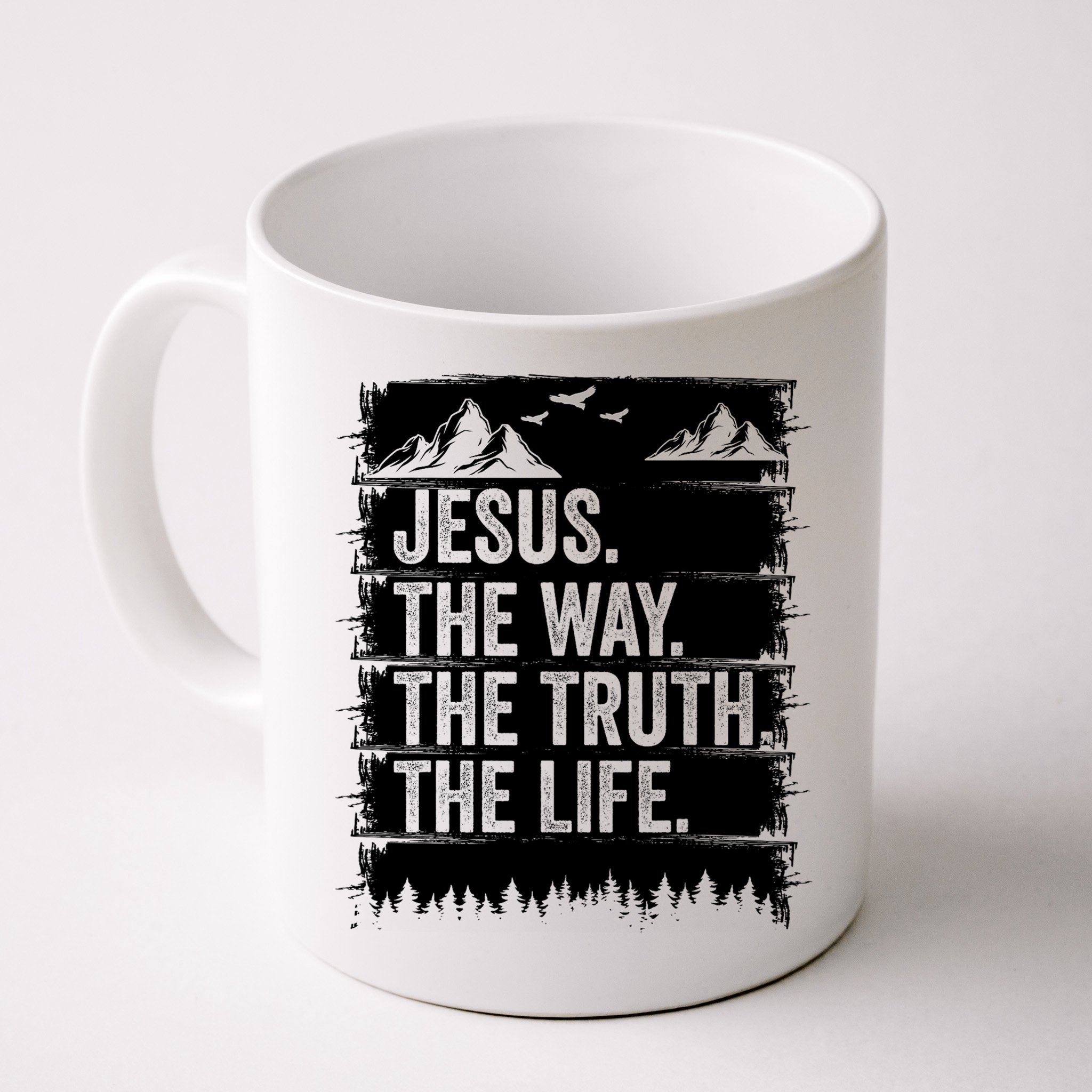 Jesus The Way Truth Life Bible Verse Christian Worship Mug