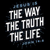 Jesus The Way Truth Life Christian John 146 Bible Verse Cooling Performance Crew T-Shirt