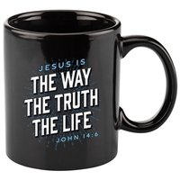 Jesus The Way Truth Life Christian John 146 Bible Verse 11oz C Handle Ceramic Mug