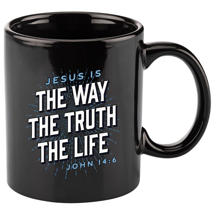 Jesus The Way Truth Life Christian John 146 Bible Verse 11oz C Handle Ceramic Mug