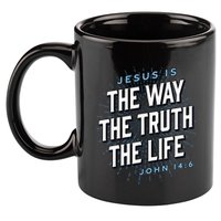 Jesus The Way Truth Life Christian John 146 Bible Verse 11oz C Handle Ceramic Mug