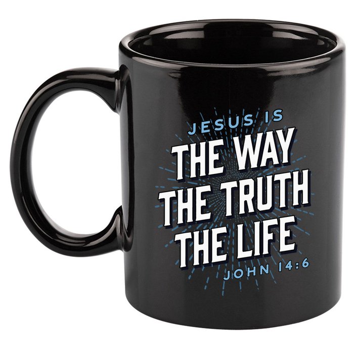Jesus The Way Truth Life Christian John 146 Bible Verse 11oz C Handle Ceramic Mug