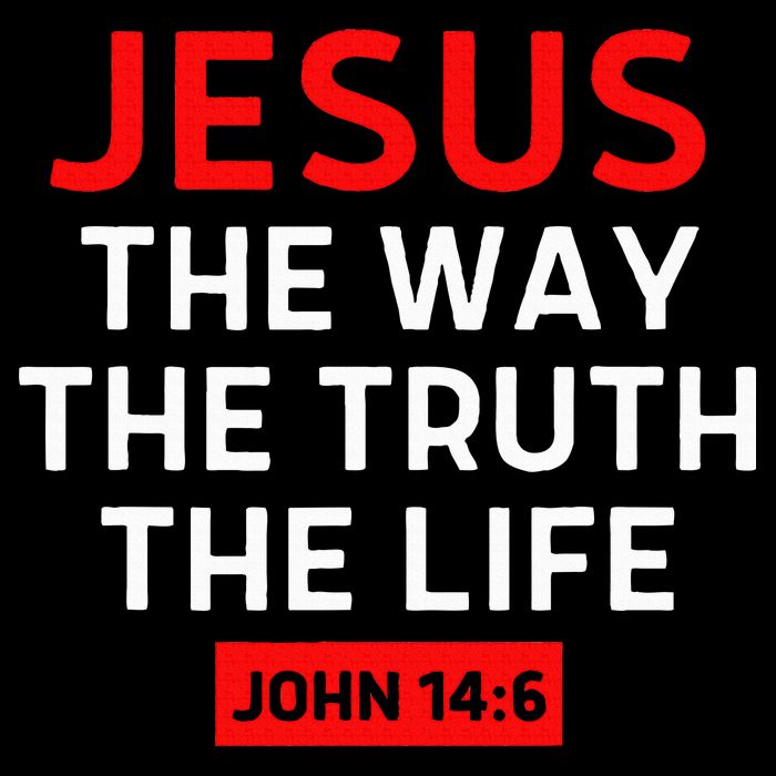 Jesus The Way Truth Life John 146 Christian Bible Verse Impact Tech Backpack