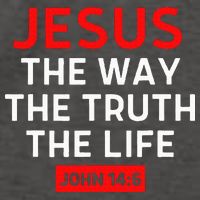 Jesus The Way Truth Life John 146 Christian Bible Verse Vector Backpack