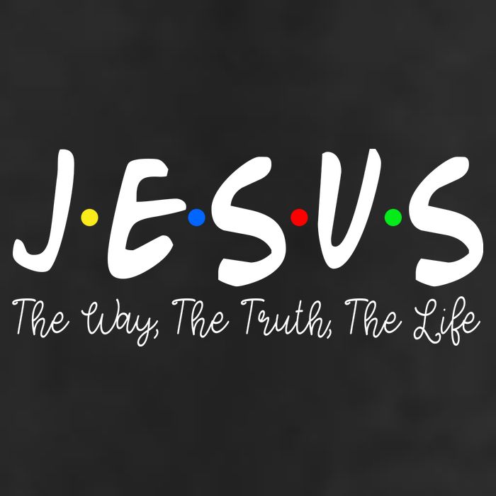 Jesus The Way The Truth The Life Christianity Cool Comfort Performance Bucket Hat