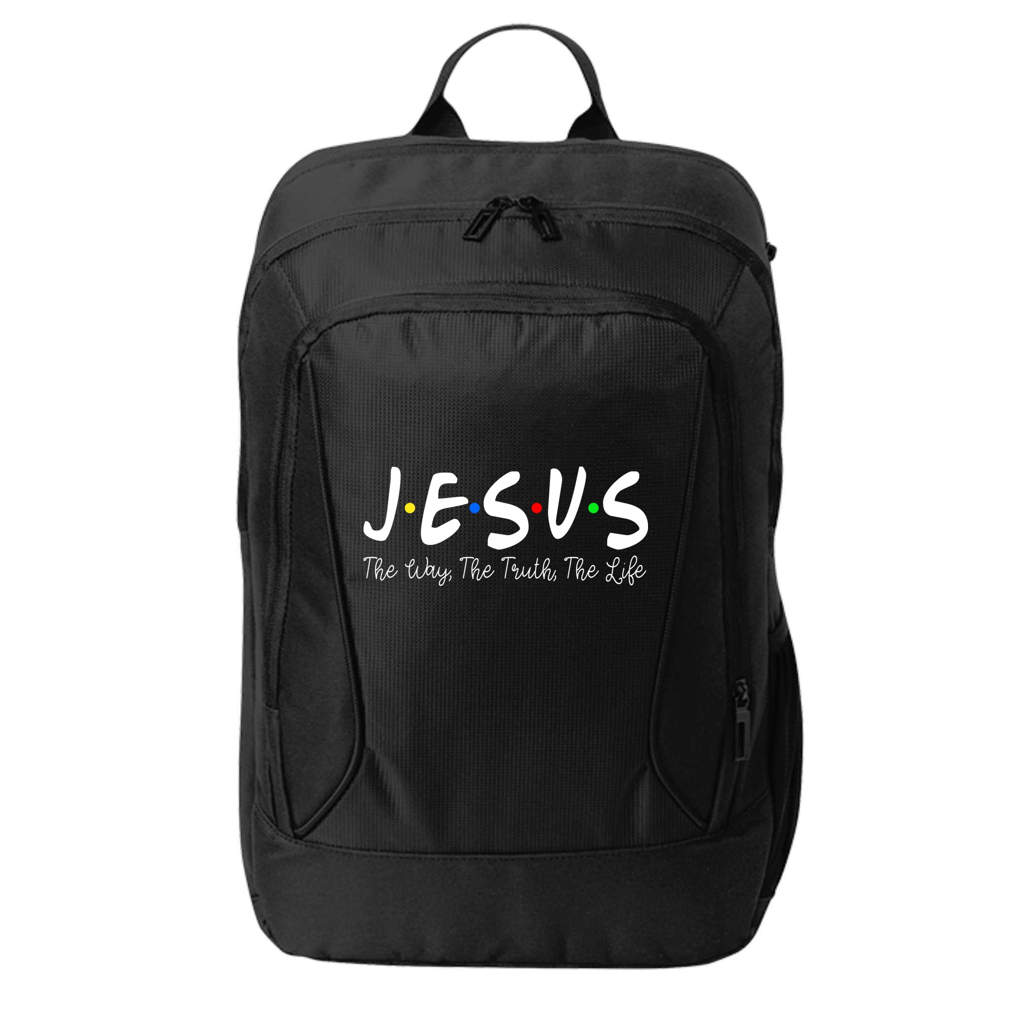 Jesus The Way The Truth The Life Christianity City Backpack