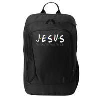 Jesus The Way The Truth The Life Christianity City Backpack