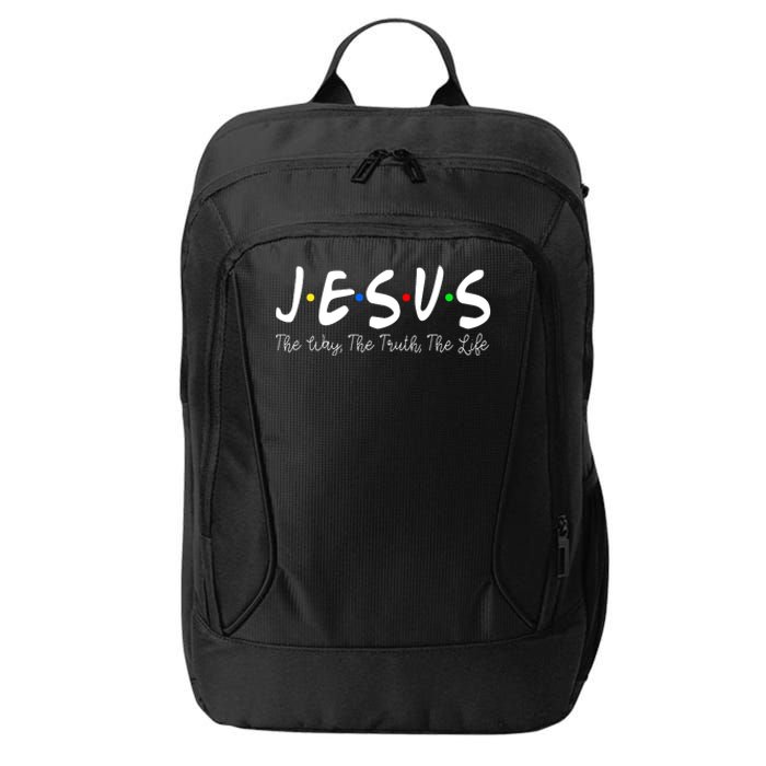 Jesus The Way The Truth The Life Christianity City Backpack