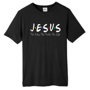 Jesus The Way The Truth The Life Christianity Tall Fusion ChromaSoft Performance T-Shirt