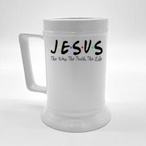 Jesus The Way The Truth The Life Christianity Beer Stein