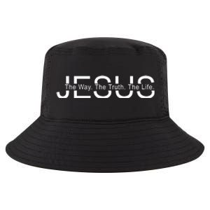 Jesus The Way The Truth The Life Cool Comfort Performance Bucket Hat