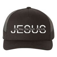 Jesus The Way The Truth The Life Yupoong Adult 5-Panel Trucker Hat