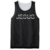 Jesus The Way The Truth The Life Mesh Reversible Basketball Jersey Tank