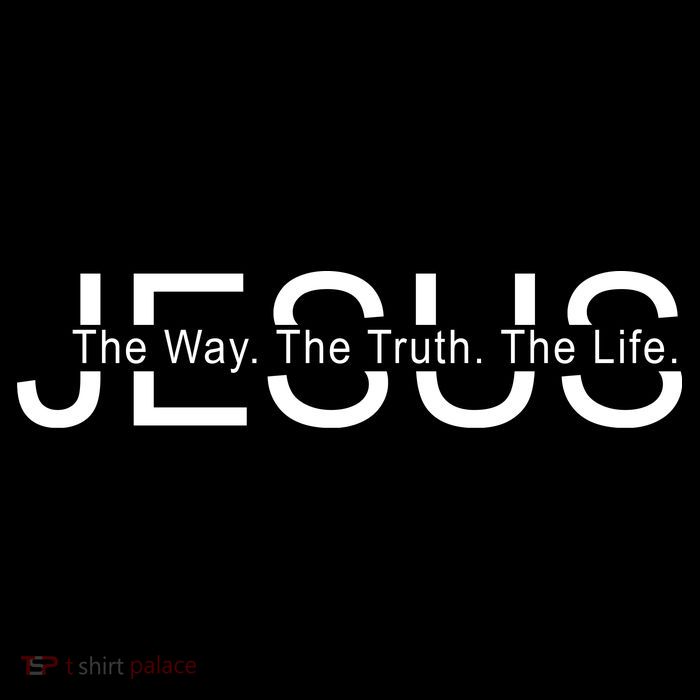 Jesus The Way The Truth The Life Cooling Performance Long Sleeve Crew