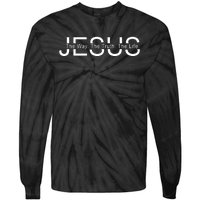 Jesus The Way The Truth The Life Tie-Dye Long Sleeve Shirt