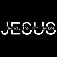 Jesus The Way The Truth The Life Women's V-Neck T-Shirt