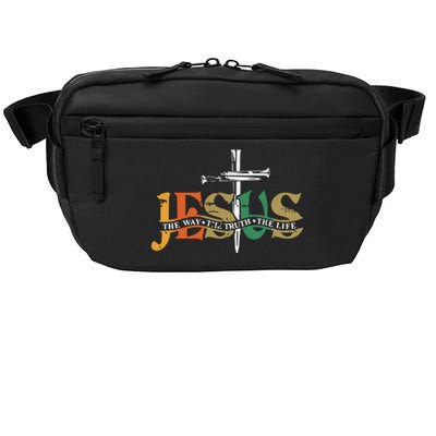 Jesus The Way The Truth The Life Christian Family Easter Day Crossbody Pack