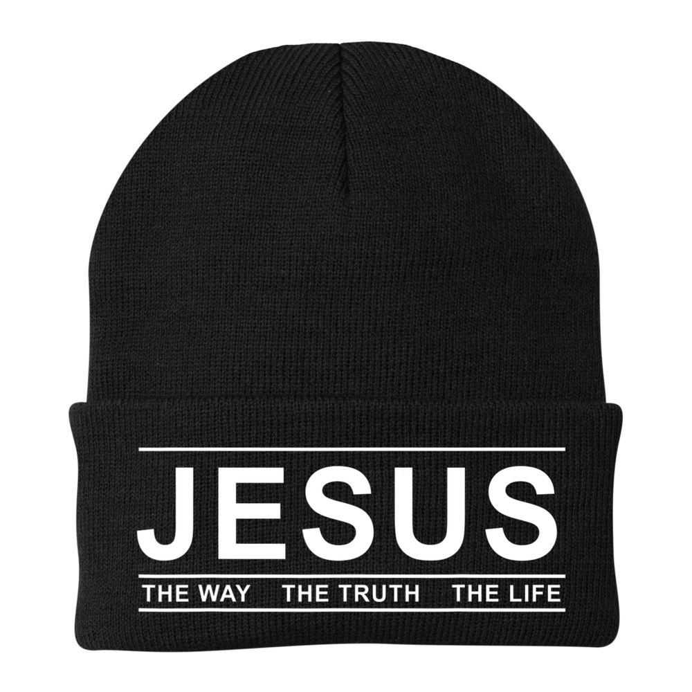 Jesus The Way The Truth The Life Jesus Christians Lover Beanie