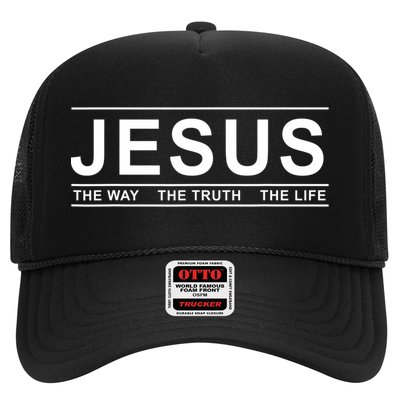 Jesus The Way The Truth The Life Jesus Christians Lover Trucker Hat