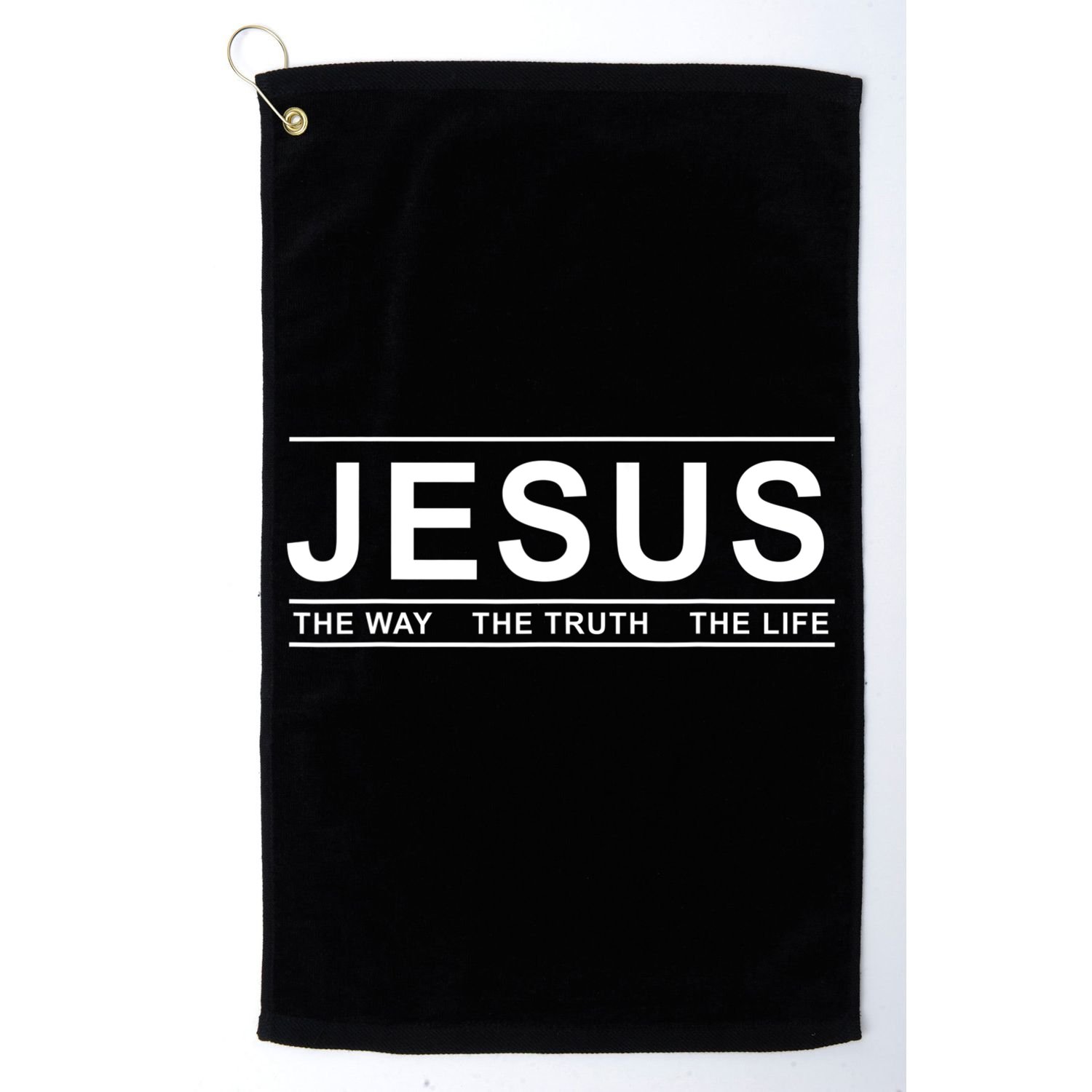 Jesus The Way The Truth The Life Jesus Christians Lover Golf Towel