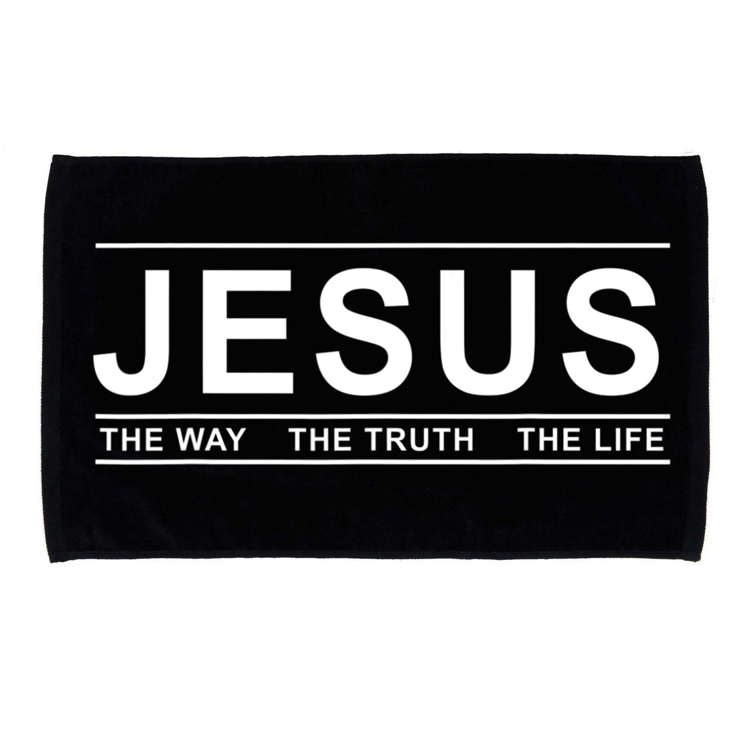 Jesus The Way The Truth The Life Jesus Christians Lover Microfiber Hand Towel