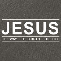 Jesus The Way The Truth The Life Jesus Christians Lover Cotton Canvas Backpack
