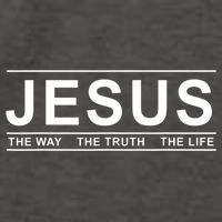 Jesus The Way The Truth The Life Jesus Christians Lover Vector Backpack