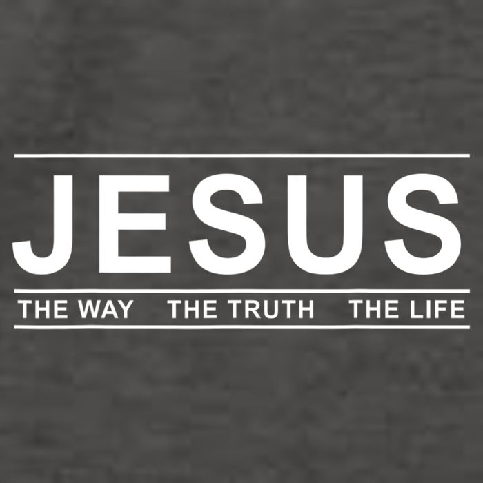 Jesus The Way The Truth The Life Jesus Christians Lover Vector Backpack