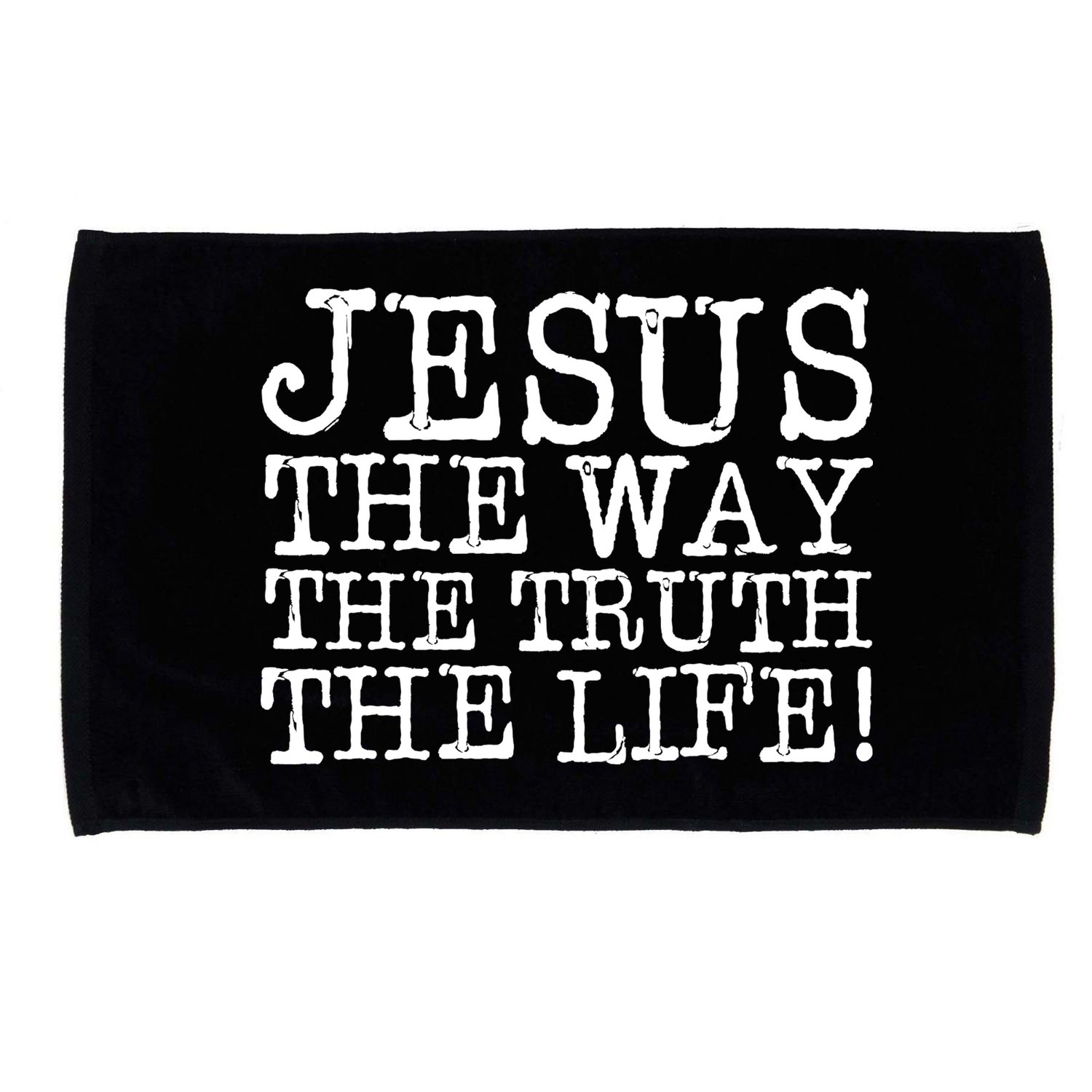 Jesus The Way The Truth The Life Microfiber Hand Towel
