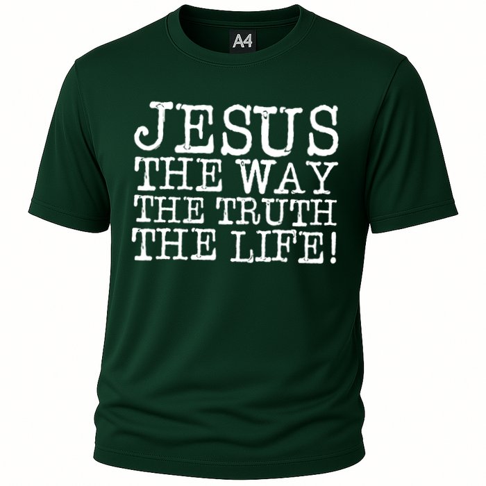 Jesus The Way The Truth The Life Performance Shirt