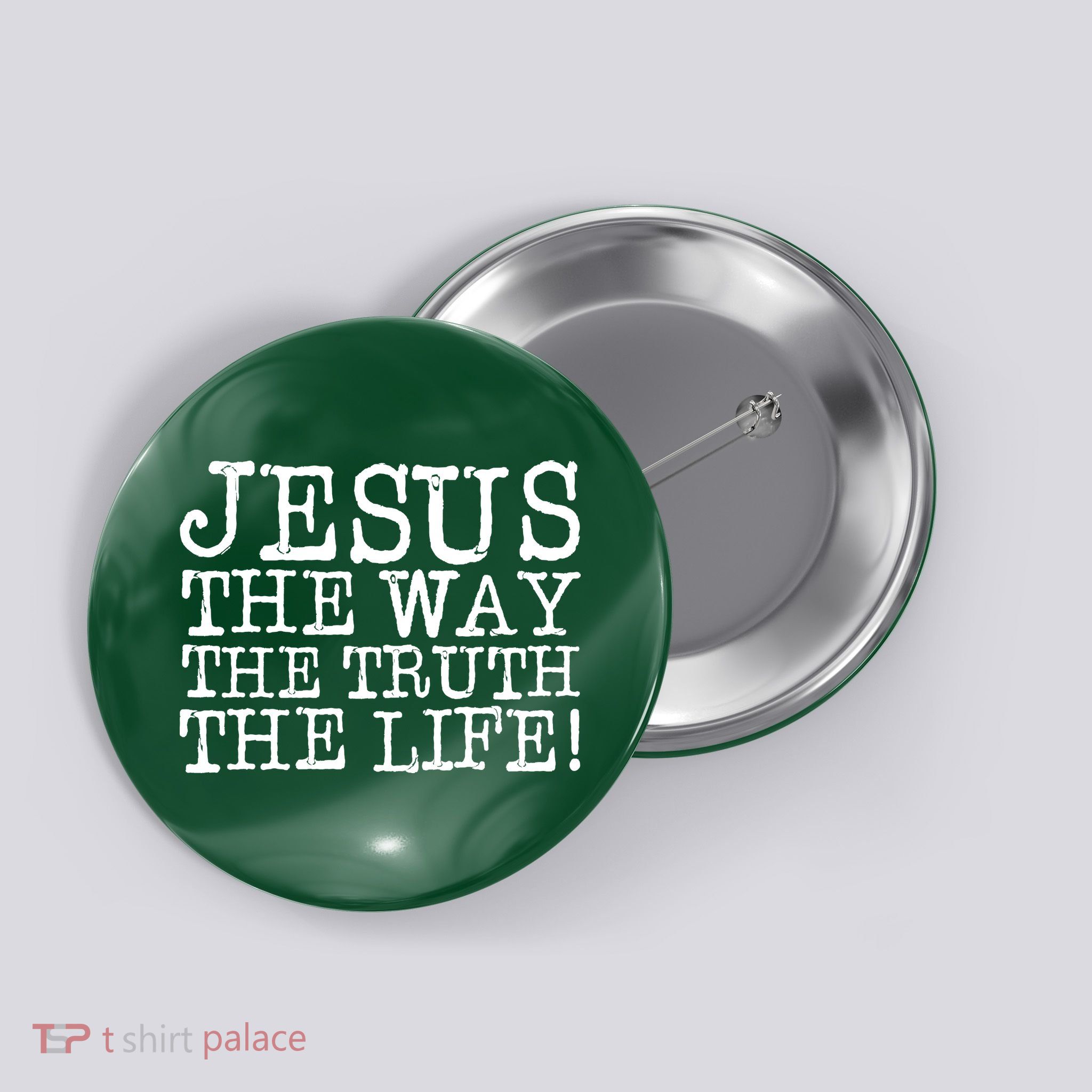 Jesus The Way The Truth The Life Button