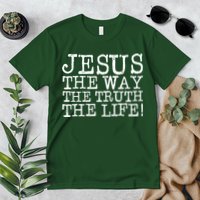Jesus The Way The Truth The Life Premium T-Shirt
