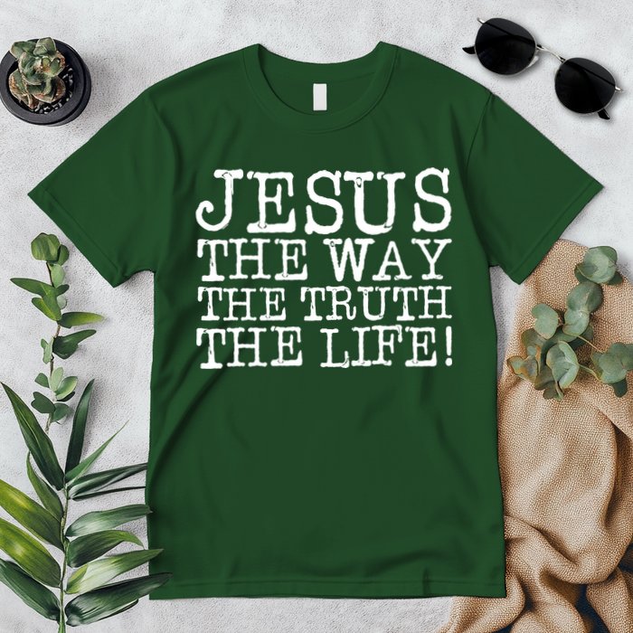 Jesus The Way The Truth The Life Premium T-Shirt