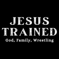 Jesus Trained Wrestling Jesus Trained God Family Wrestling Impact Tech Backpack