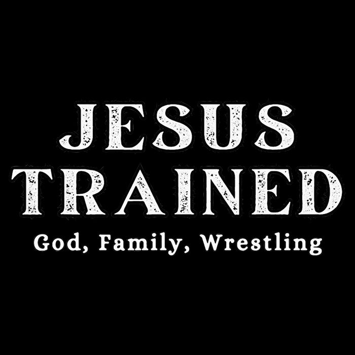 Jesus Trained Wrestling Jesus Trained God Family Wrestling Impact Tech Backpack