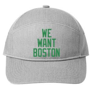 Jayson Tatum We Want Boston 7-Panel Snapback Hat