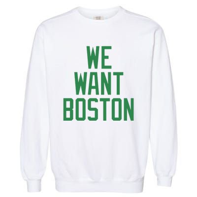 Jayson Tatum We Want Boston Garment-Dyed Sweatshirt