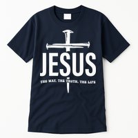 Jesus The Way. The Truth. The Life Tall T-Shirt