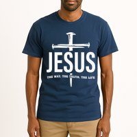 Jesus The Way. The Truth. The Life Tall T-Shirt