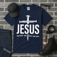 Jesus The Way. The Truth. The Life Tall T-Shirt