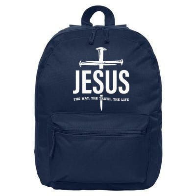 Jesus The Way. The Truth. The Life 16 in Basic Backpack