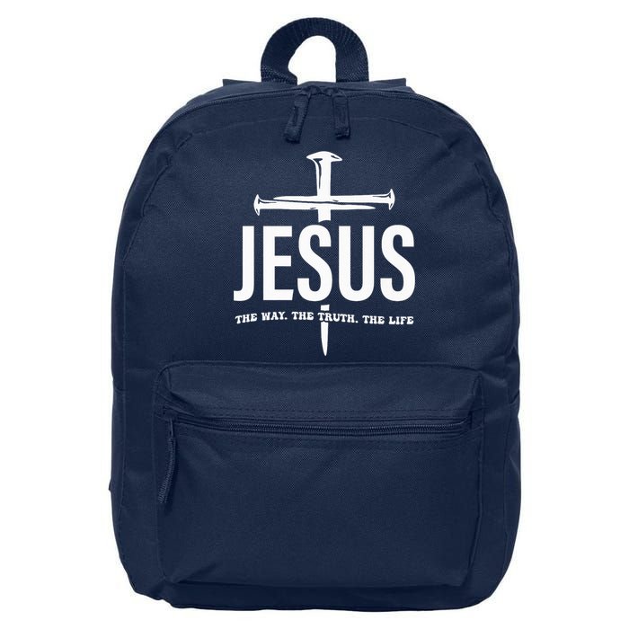 Jesus The Way. The Truth. The Life 16 in Basic Backpack