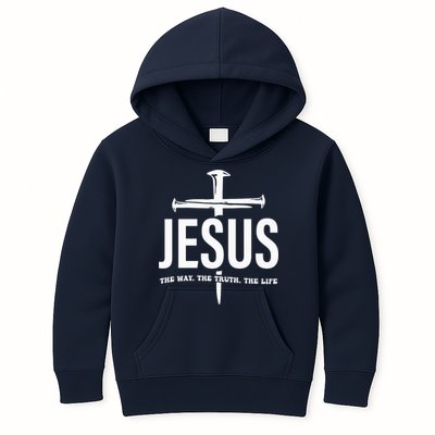 Jesus The Way. The Truth. The Life Kids Hoodie