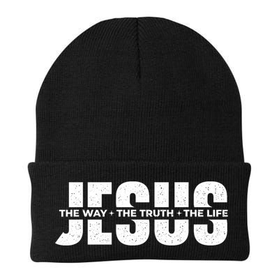 Jesus The Way The Truth The Life Christian Faith Bible Beanie